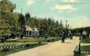 Canobie Lake Park Promenade 1910 Salem New Hampshire postcard 10017