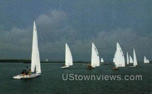 Sailing Regatta, Barnegat Bay in Ocean County, New Jersey