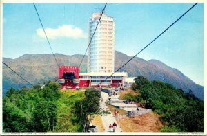 VINTAGE POSTCARD THE HUMBOLDT HOTEL VIA CABLE CAR LOCATED AT CARACAS VENEZUELA