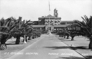Cook Tucson Arizona US Veterans Hospital RPPC Photo #B227 Postcard 9094