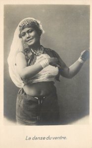Postcard Arab Girl Dances La Danse Du Ventre Belly Dancer, Cairo