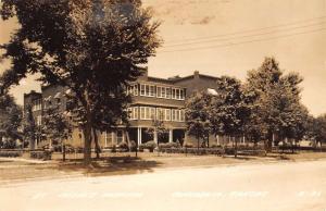 Concordia Kansas St Josephs Hospital Real Photo Antique Postcard K96349