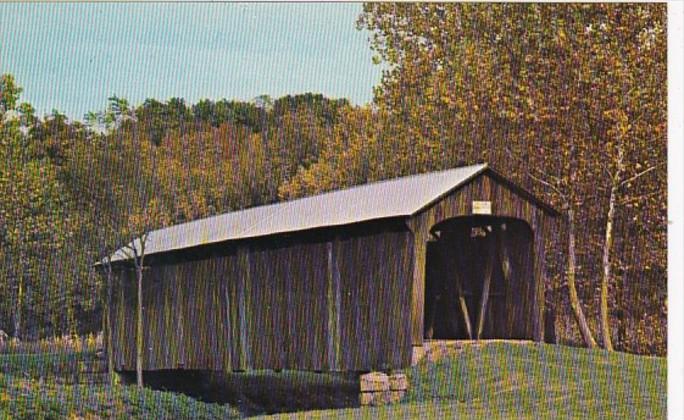 Ohio Muskingum County #31 Salt Creek Covered Bridge