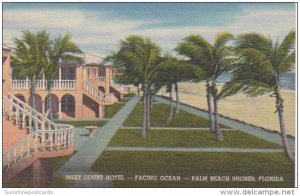 Florida Palm Beach Shores The Court Hotel Curteich