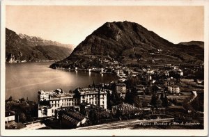 Switzerland Paradiso e Mte. S. Salvatore Vintage RPPC C208