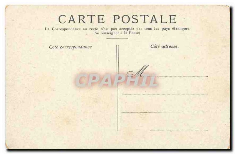 Old Postcard Paris Court of Carousel
