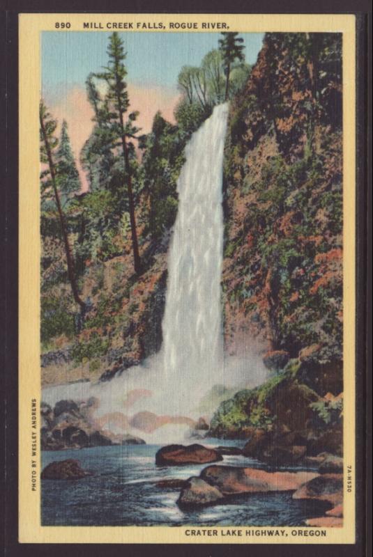 Mill Creek Falls,Rogue Rive,Crater Lake Highway,OR