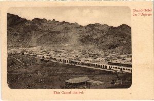 PC CAMEL MARKET ADEN YEMEN (a32282)