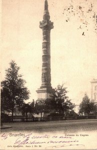 Belgium Brussels Colonne du Cogres 1901