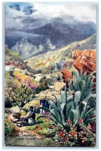 c1910 Twelve Apostles Cape Town South Africa Oilette Tuck Art Postcard