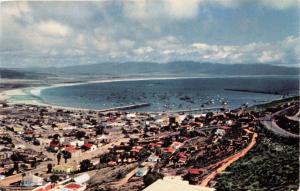 ENSENADA BAJA CALIFORNIA MEXICO & TODOS SANTOS BAY PANORAMIC VIEW POSTCARD 1960s