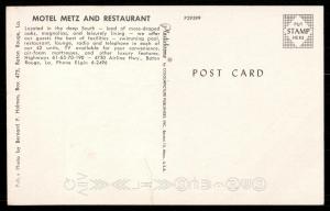 Motel Metz and Restaurant