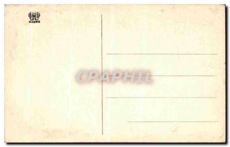 Old Postcard Segovia El Alcazar