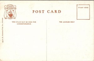 Minnehaha Falls Waterfall Stone Bridge Hammon Publishing Postcard Divided Back 