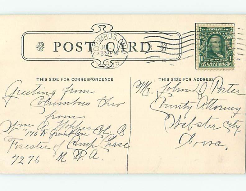 Divided-Back RIVER DAM Columbus Ohio OH HJ7710