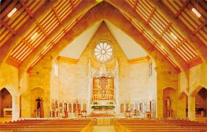 Interior of St. Francis of assisi church Louisville Kentucky  