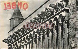 'Modern Postcard Dijon (Cote d''Or) Gargoyles on the Facade of Notre Dame chu...