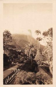 Rio de Janeiro Brazil Street Scene Real Photo Antique Postcard J46710