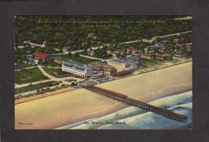 FL Atlantic Beach Hotel & Fishing Pier Cottages Atlantic Beach Florida Postcard