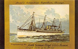 S.S. Kaiser Wilhelm II, Sail Boats View image 