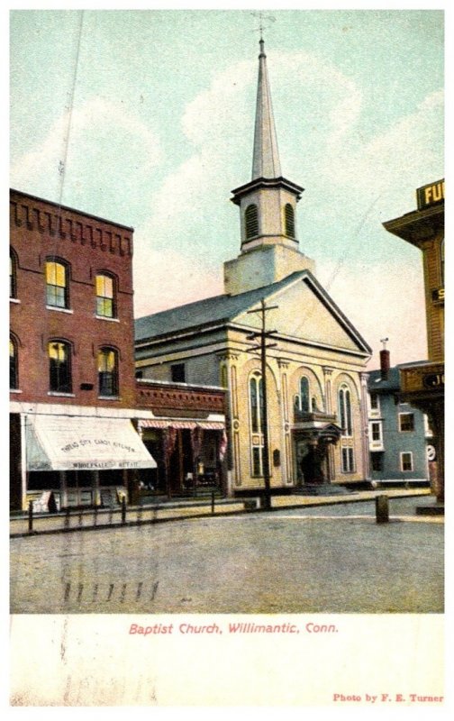 Connecticut Willimantic , Baptist Church