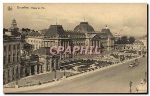 Brussels Old Postcard King's Palace