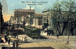 Main St N from Fourth - Mason City, Iowa IA  