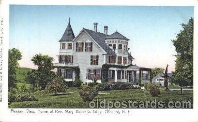 Home of rev. Mary Baker G. Eddy. Concord, New Hampshire, NH, USA Copper Windo...