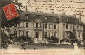 CPA Env. de LASSIGNY - Chateau de RICQEUBOURG - Vue de Profil (130059)