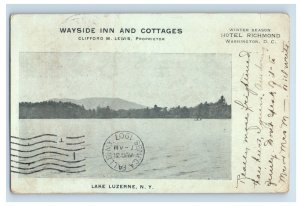 C. 1900-07 Wayside Inn & Cottages Lake Luzerne, N.Y. Postcard P213E