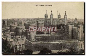 Old Postcard The Tower London