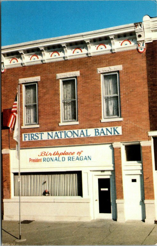 Vtg 1981 Birthplace of President Ronald Reagan Tampico Illinois IL