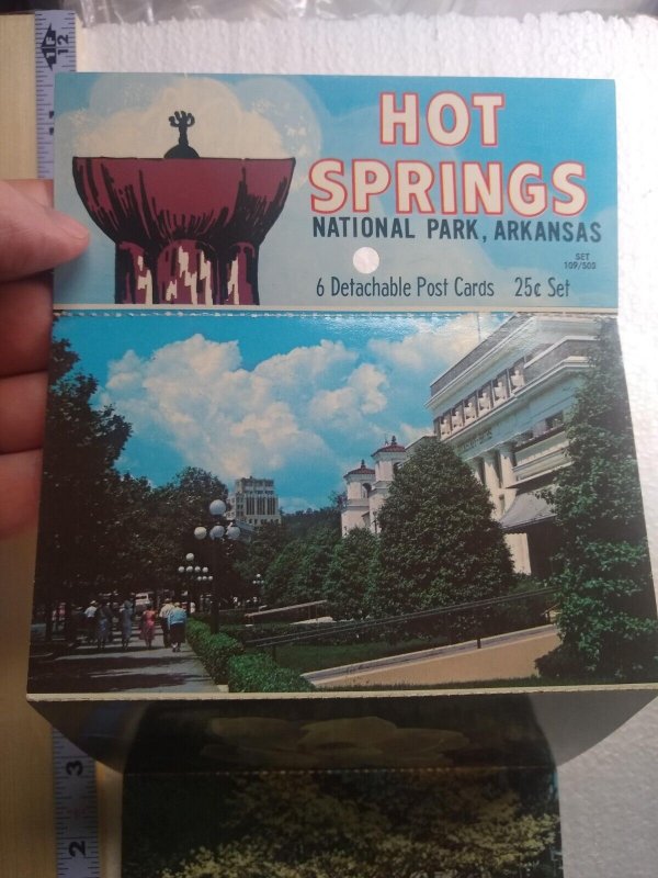 Postcard Album Hot Springs National Park, Hot Springs, Arkansas 