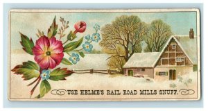 1880's Lot of 3 Helme's Rail Road Mills Snuff Tobacco Victorian Trade Card P85