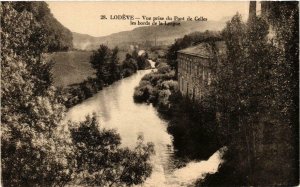 CPA Lodéve Pont de Celles Bords de la Lergue (984392)