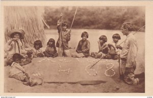 Children In Class, La Classe Sur Le Sable Chez Les BOROROS, Indigenous People...