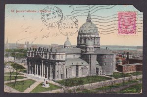 Postcard, CANADA, Montreal, St. James Cathedral