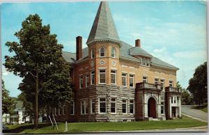 International Haskell Free Library Opera House Quebec and Vermont Postcard I08