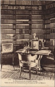 CPA COMBOURG Le Chateau - Interieur - La Bibliotheque (1251359)