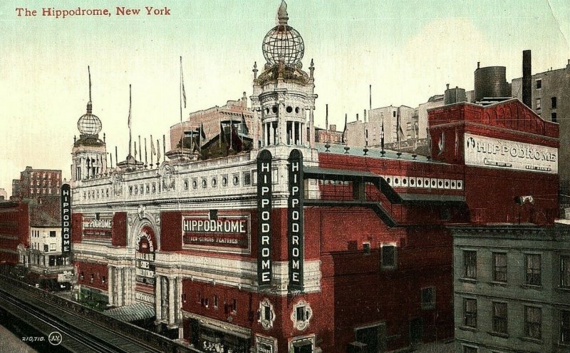 C.1910 The Hippodrome, New York Postcard P151