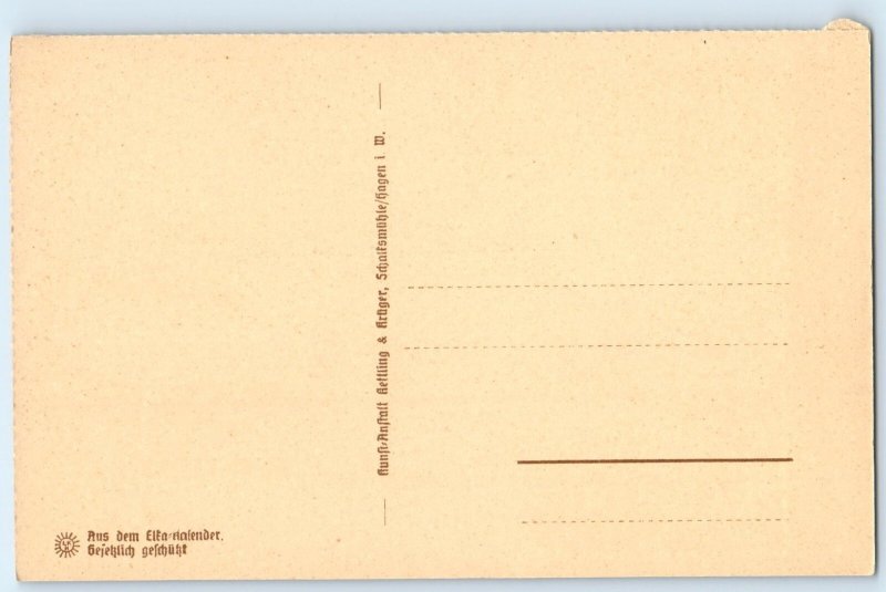 Bavaria Germany Postcard Bamberg Cathedral c1940's Vintage Unposted