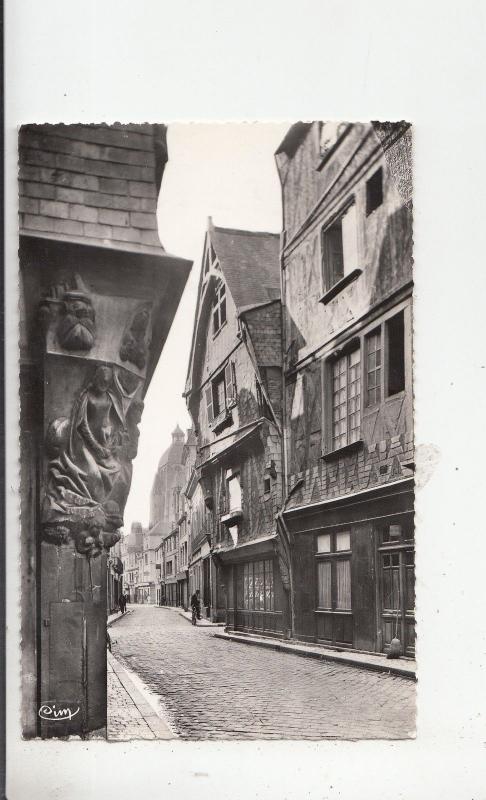 BF27656 tours i et l vieilles maisons de la rue du cha  france  front/back image