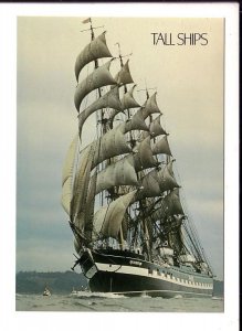 Tall Ships, Large 5 X 7 inch Postcard