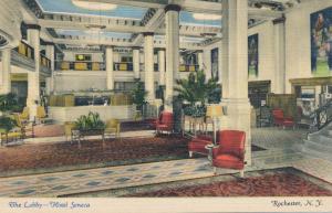 Hotel Seneca Lobby - Rochester, New York - Linen