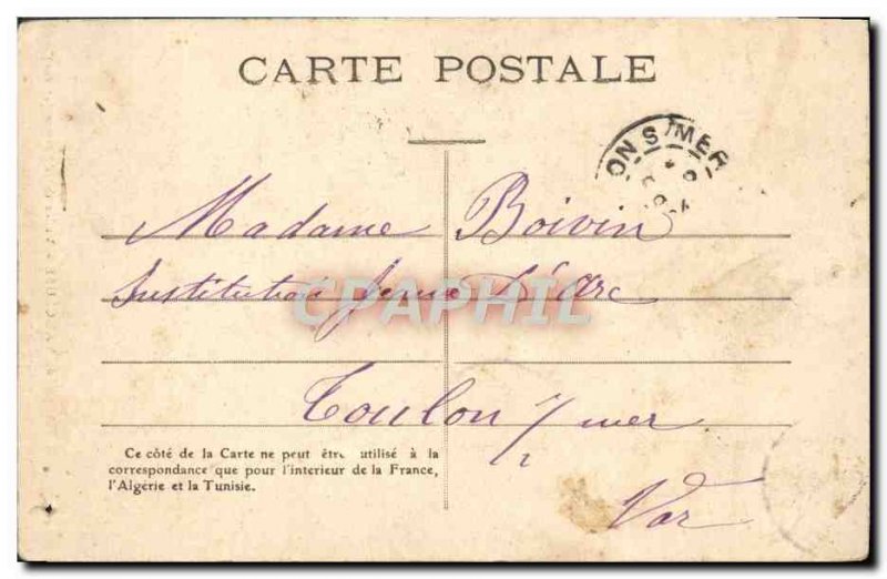 Old Postcard Fontaine De Vaucluse Vallee De La Sorgue