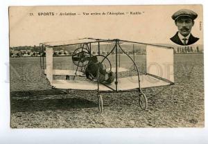 205178 FRANCE AVIATION airplane pilot Koechlin #33 old