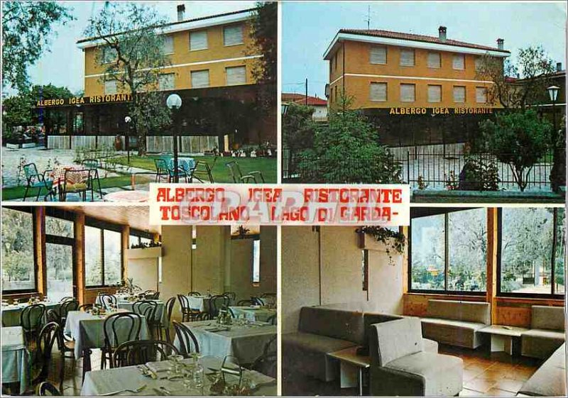 Postcard Modern Igea Albergo Ristorante