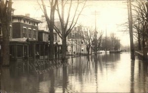 Parksersburg WV Murdock Ave c1910 Real Photo Postcard