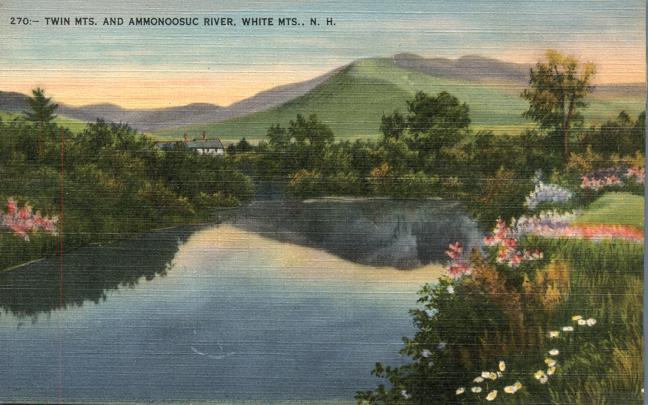 Ammonoosuc River, White Mountains, New Hampshire - Linen