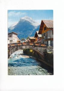 BF13793 morzine hte savoie le pont sur la danse france  front/back image